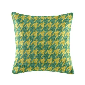 Nest Green Cushion 50 cm x 50 cm by Kas Australia, a Cushions, Decorative Pillows for sale on Style Sourcebook