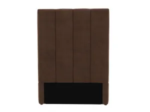Tallis Muse Chocolate Bedhead Single by James Lane, a Bed Heads for sale on Style Sourcebook