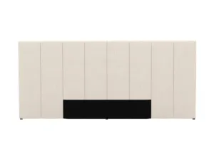 Tallis View Cream Extra Wide Bedhead Queen/King by James Lane, a Bed Heads for sale on Style Sourcebook