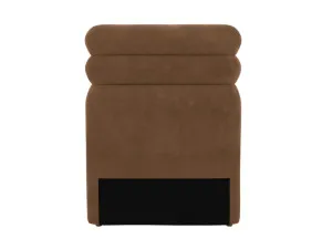 Soren Blaze Mocha Bedhead King Single by James Lane, a Bed Heads for sale on Style Sourcebook