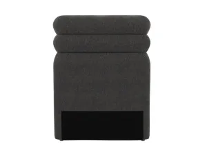 Soren California Charcoal Bedhead King Single by James Lane, a Bed Heads for sale on Style Sourcebook