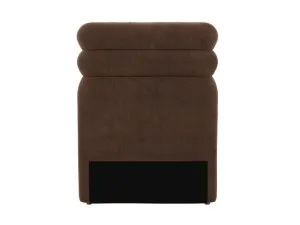 Soren Muse Chocolate Bedhead King Single by James Lane, a Bed Heads for sale on Style Sourcebook