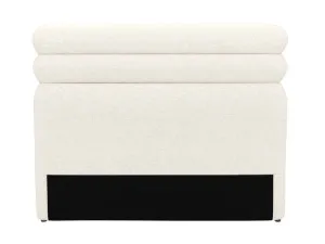 Soren Boucle Ivory Bedhead Queen by James Lane, a Bed Heads for sale on Style Sourcebook