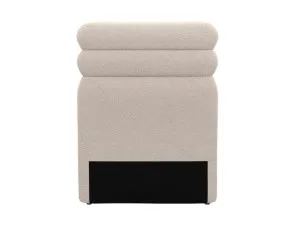 Soren Boucle Pumice Bedhead Single by James Lane, a Bed Heads for sale on Style Sourcebook