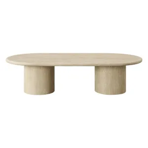 Athens Mocha Travertine Marble Coffee Table by James Lane, a Coffee Table for sale on Style Sourcebook