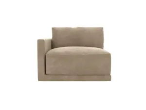 Haven Muse Soft Brown Left Arm Facing Sofa Module by James Lane, a Sofas for sale on Style Sourcebook