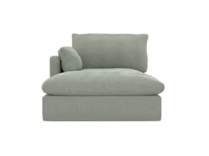 Willow Avon Sage Chaise Left Arm Facing Sofa Module by James Lane, a Sofas for sale on Style Sourcebook