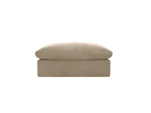 Willow Muse Soft Brown Ottoman by James Lane, a Ottomans for sale on Style Sourcebook