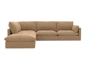 Willow Avon Honey Modular Sofa LAF Terminal - 5 Seater by James Lane, a Sofas for sale on Style Sourcebook