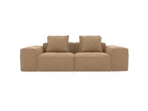 Riley Avon Honey Modular Sofa - 2 Seater by James Lane, a Sofas for sale on Style Sourcebook