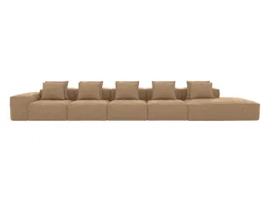 Riley Avon Honey Modular Sofa Right Terminal - 6 Seater by James Lane, a Sofas for sale on Style Sourcebook