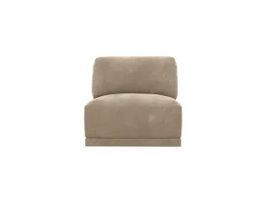 Emily Armless Chair Module Muse Soft Brown by James Lane, a Sofas for sale on Style Sourcebook