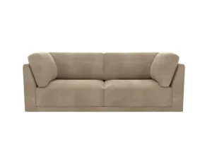 Emily Muse Soft Brown Sofa - 4 Seater by James Lane, a Sofas for sale on Style Sourcebook