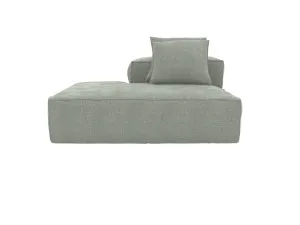 Riley Avon Sage Terminal Left Sofa Module by James Lane, a Sofas for sale on Style Sourcebook