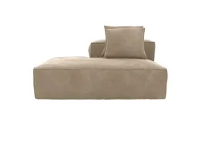 Riley Muse Soft Brown Terminal Left Sofa Module by James Lane, a Sofas for sale on Style Sourcebook