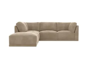 Emily Modular Sofa Muse Soft Brown - 5 Piece by James Lane, a Sofas for sale on Style Sourcebook