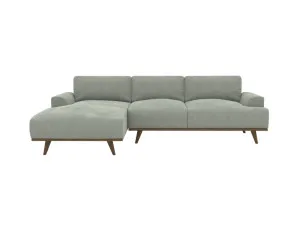 Dane Avon Sage Left Arm Facing Chaise Sofa - 3 Seater by James Lane, a Sofas for sale on Style Sourcebook