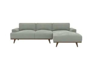 Dane Avon Sage Right Arm Facing Chaise Sofa - 3 Seater by James Lane, a Sofas for sale on Style Sourcebook