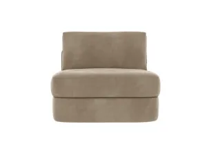 Esme Muse Soft Brown Armless Sofa Chair Module by James Lane, a Sofas for sale on Style Sourcebook