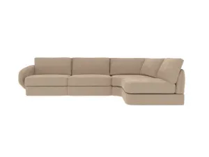 Esme Muse Driftwood Sofa - 4 Seater RAF Terminal by James Lane, a Sofas for sale on Style Sourcebook