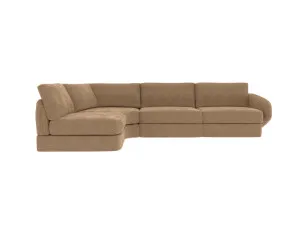 Esme Avon Honey Sofa - 4 Seater LAF Terminal by James Lane, a Sofas for sale on Style Sourcebook