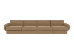 Esme Avon Honey Sofa - 4 Seater by James Lane, a Sofas for sale on Style Sourcebook