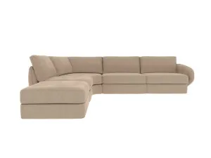Esme Muse Driftwood Sofa - 5 Seater LAF Terminal by James Lane, a Sofas for sale on Style Sourcebook