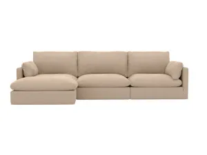 Willow Muse Driftwood Chaise Sofa - 3 Seater by James Lane, a Sofas for sale on Style Sourcebook