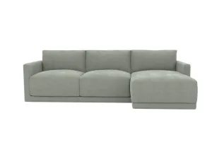 Haven Apt Avon Sage Chaise Right Facing Sofa by James Lane, a Sofas for sale on Style Sourcebook