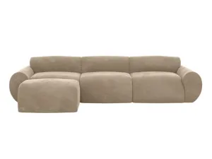 Malmo Muse Soft Brown Sofa with Ottoman - 4 Piece by James Lane, a Sofas for sale on Style Sourcebook