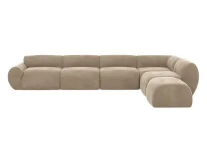 Malmo Muse Soft Brown Sofa - 6 Seater RAF Terminal by James Lane, a Sofas for sale on Style Sourcebook