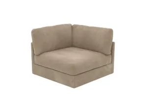 Finley Muse Soft Brown Corner Sofa Chair Module by James Lane, a Sofas for sale on Style Sourcebook