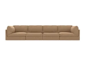Finley Avon Honey Modular Sofa - 4 Seater by James Lane, a Sofas for sale on Style Sourcebook