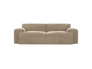 Copenhagen Muse Soft Brown Sofa - 2 Seater by James Lane, a Sofas for sale on Style Sourcebook
