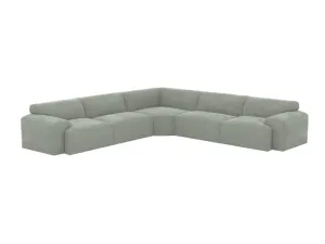 Copenhagen Avon Sage Sofa - 5 Seater Wedge Corner Sofa by James Lane, a Sofas for sale on Style Sourcebook