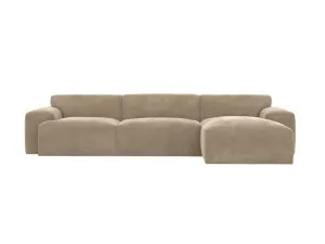Copenhagen Muse Soft Brown Right Arm Facing Chaise Sofa by James Lane, a Sofas for sale on Style Sourcebook