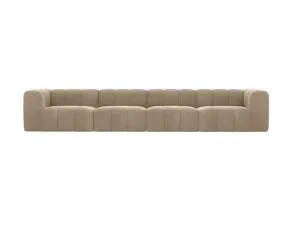 Lucello Muse Soft Brown Modular Sofa - 4 Piece by James Lane, a Sofas for sale on Style Sourcebook