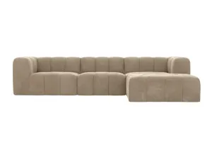 Lucello Muse Soft Brown Modular Sofa with Ottoman - 4 Piece by James Lane, a Sofas for sale on Style Sourcebook