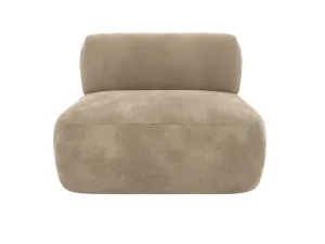 Beckett Muse Soft Brown Sofa Module Armless by James Lane, a Sofas for sale on Style Sourcebook