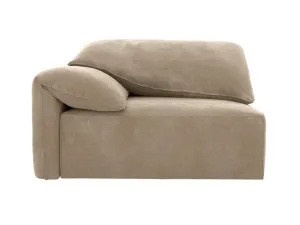 Clarence Muse Soft Brown 2 Seat Left Arm Facing Sofa Module by James Lane, a Sofas for sale on Style Sourcebook