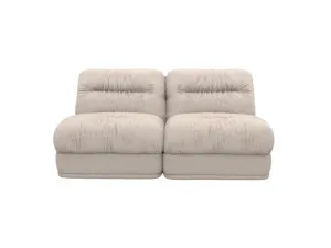 Reva Boucle Pumice 2 Seater Modular Sofa by James Lane, a Sofas for sale on Style Sourcebook
