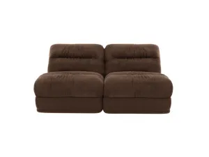 Reva Muse Chocolate 2 Seater Modular Sofa by James Lane, a Sofas for sale on Style Sourcebook