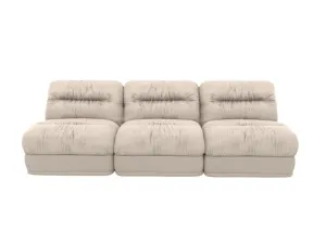 Reva Avon Taupe 3 Seater Modular Sofa by James Lane, a Sofas for sale on Style Sourcebook