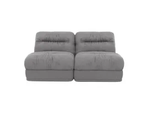Reva View Steel 2 Seater Modular Sofa by James Lane, a Sofas for sale on Style Sourcebook