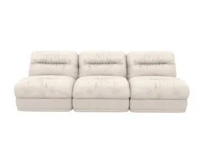 Reva Kent Bisque 3 Seater Modular Sofa by James Lane, a Sofas for sale on Style Sourcebook