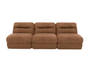 Reva Tribute Chestnut 3 Seater Modular Sofa by James Lane, a Sofas for sale on Style Sourcebook