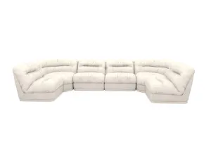 Reva Noa Fog 6 Seater U-Shaped Modular Sofa by James Lane, a Sofas for sale on Style Sourcebook