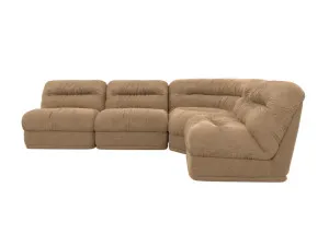 Reva Avon Honey 4 Seater Modular Corner Sofa by James Lane, a Sofas for sale on Style Sourcebook