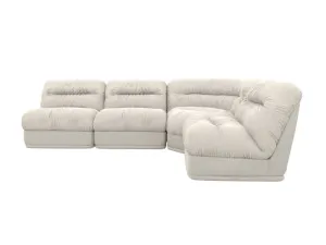 Reva California Ivory 4 Seater Modular Corner Sofa by James Lane, a Sofas for sale on Style Sourcebook