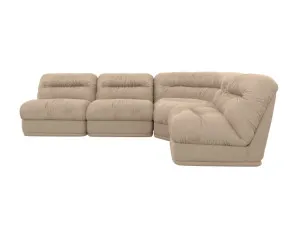 Reva Muse Driftwood 4 Seater Modular Corner Sofa by James Lane, a Sofas for sale on Style Sourcebook